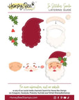 Honey Bee Stamps - In Stitches: Santa - Honey Cuts Stand-Alone Dies-ScrapbookPal