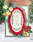 Honey Bee Stamps - Lovely Layers: Christmas Botanicals - Honey Cuts Stand-Alone Dies-ScrapbookPal