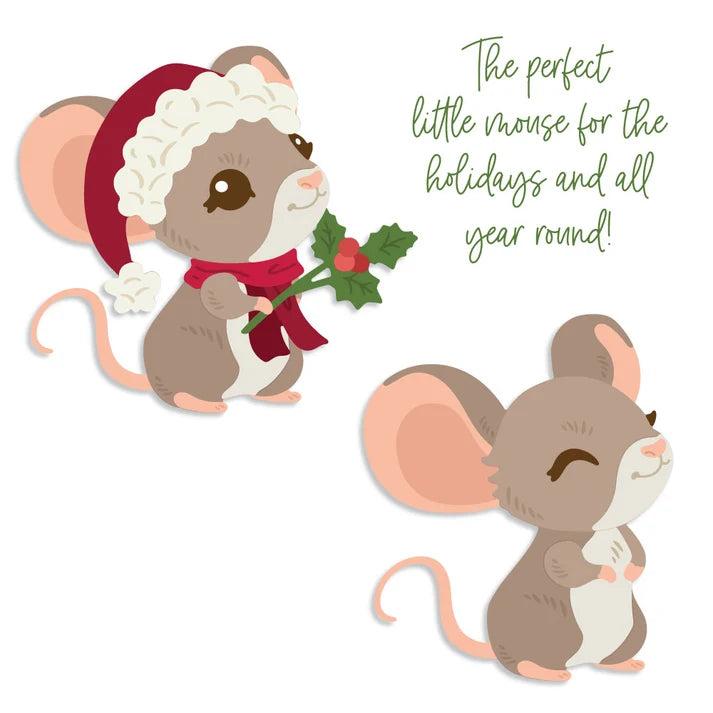 Honey Bee Stamps - Lovely Layers: Cute Mouse - Honey Cuts Stand-Alone Dies-ScrapbookPal