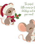 Honey Bee Stamps - Lovely Layers: Cute Mouse - Honey Cuts Stand-Alone Dies-ScrapbookPal