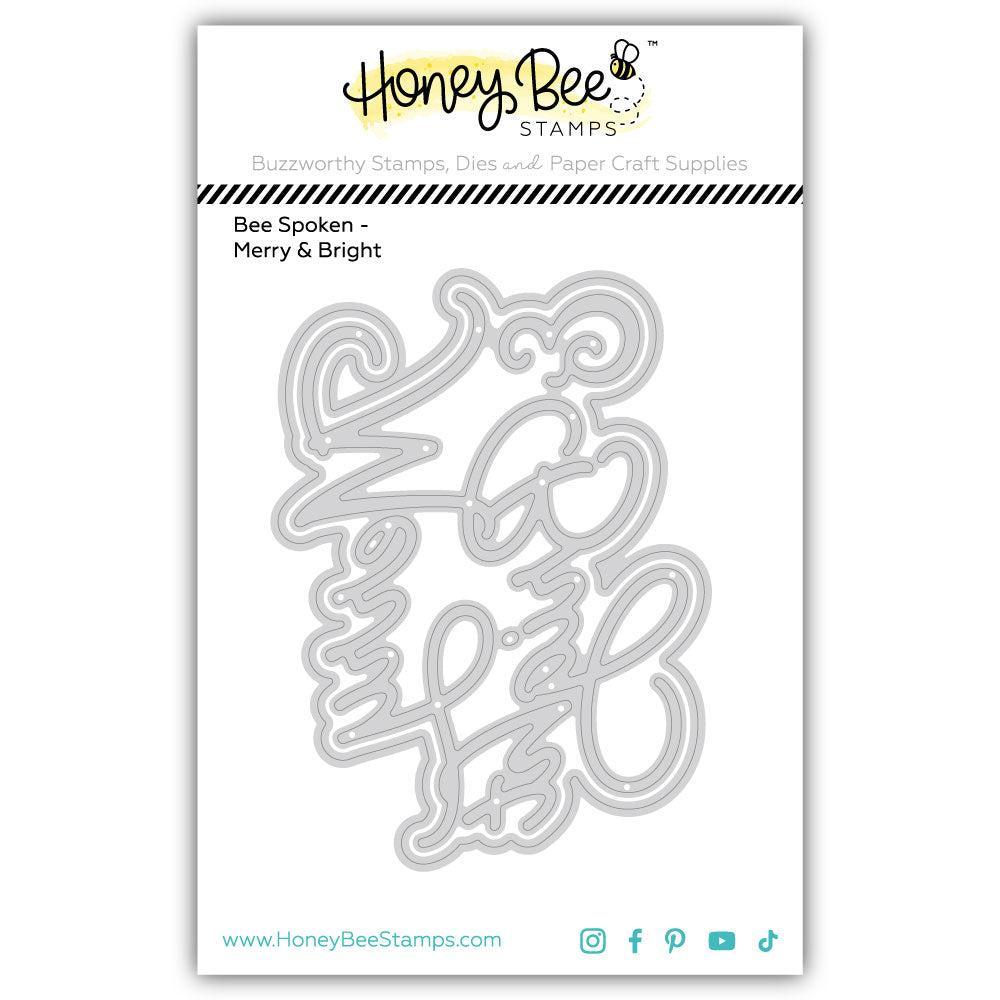 Honey Bee Stamps - Merry &amp; Bright - Honey Cuts Coordinating Dies-ScrapbookPal