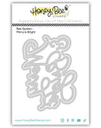 Honey Bee Stamps - Merry & Bright - Honey Cuts Coordinating Dies-ScrapbookPal
