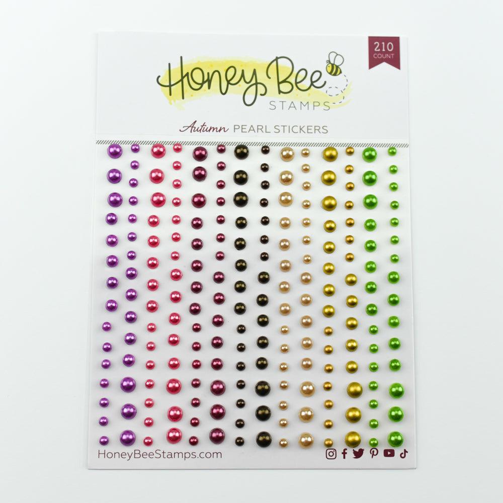 Honey Bee Stamps - Pearl Stickers - Autumn Pearls-ScrapbookPal