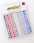 Honey Bee Stamps - Pearl Stickers - Old Glory-ScrapbookPal