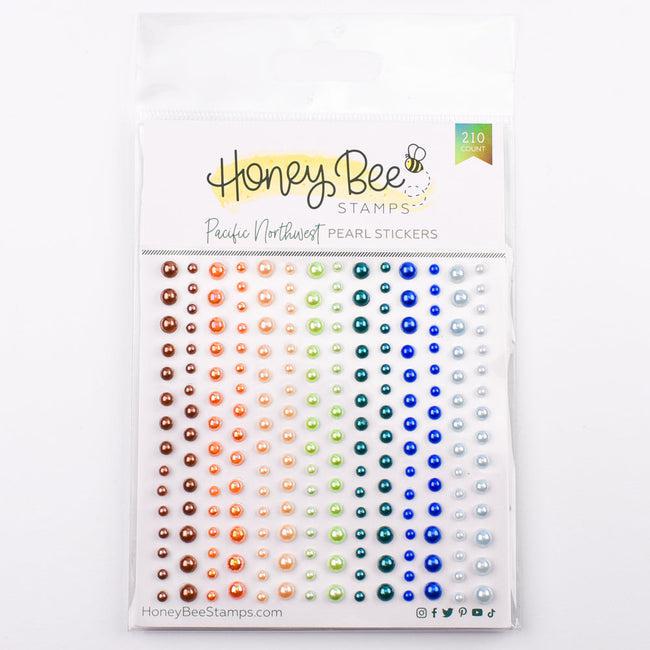 Honey Bee Stamps - Pearl Stickers - Pacific Northwest Pearls-ScrapbookPal