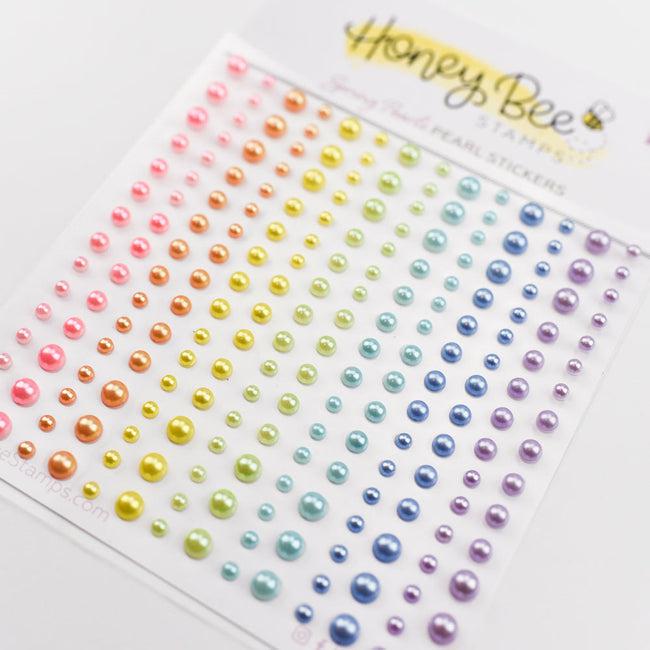 Honey Bee Stamps - Pearl Stickers - Spring Pearls-ScrapbookPal