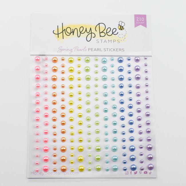 Honey Bee Stamps - Pearl Stickers - Spring Pearls-ScrapbookPal