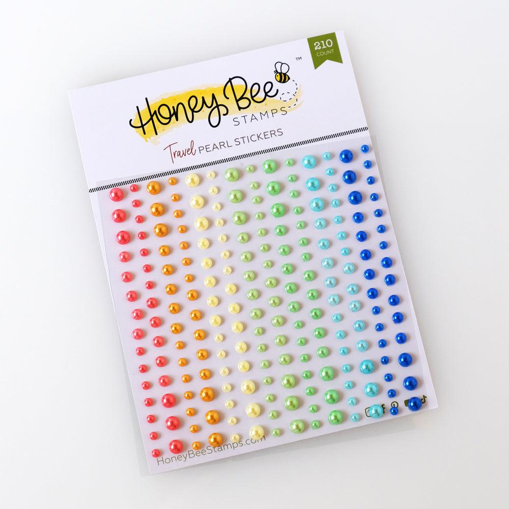 Honey Bee Stamps - Pearl Stickers - Travel-ScrapbookPal