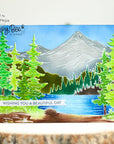 Honey Bee Stamps - Stencils - At The Lake-ScrapbookPal