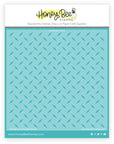 Honey Bee Stamps - Stencils - Diamond Plate Background-ScrapbookPal