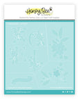 Honey Bee Stamps - Stencils - Floral Noel-ScrapbookPal