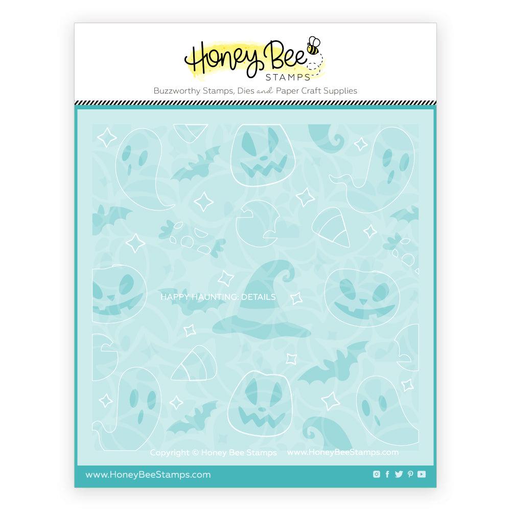 Honey Bee Stamps - Stencils - Happy Haunting-ScrapbookPal