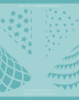 Honey Bee Stamps - Stencils - Party Hat-ScrapbookPal