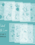 Honey Bee Stamps - Stencils - Picked With Love-ScrapbookPal
