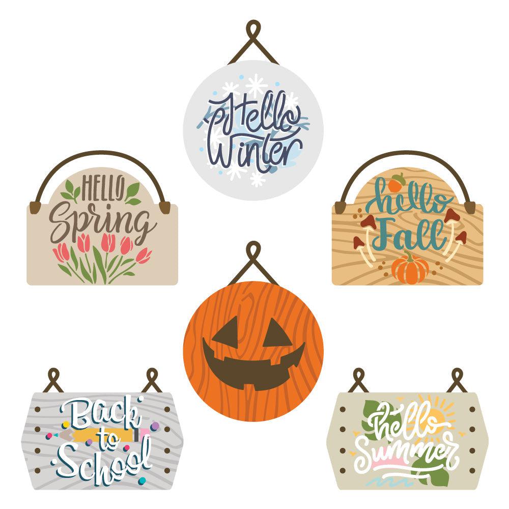 Honey Bee Stamps - Stencils - Seasonal Signs-ScrapbookPal