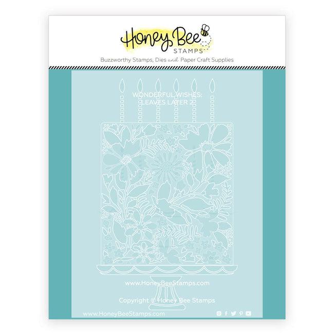 Honey Bee Stamps - Stencils - Wonderful Wishes-ScrapbookPal