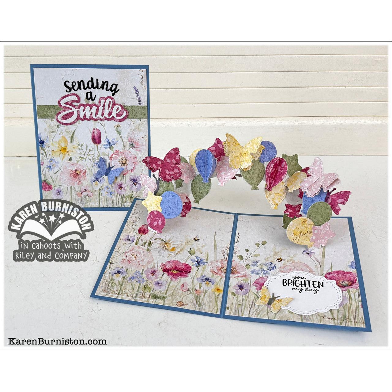 Karen Burniston - Dies - Party Balloons-ScrapbookPal