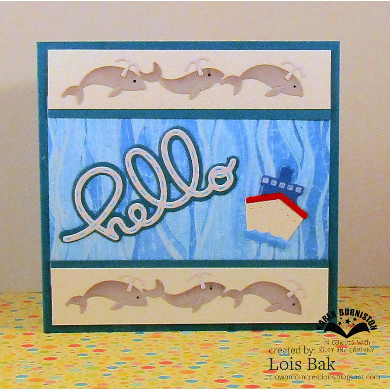 Karen Burniston - Dies - Boat Pop-up-ScrapbookPal