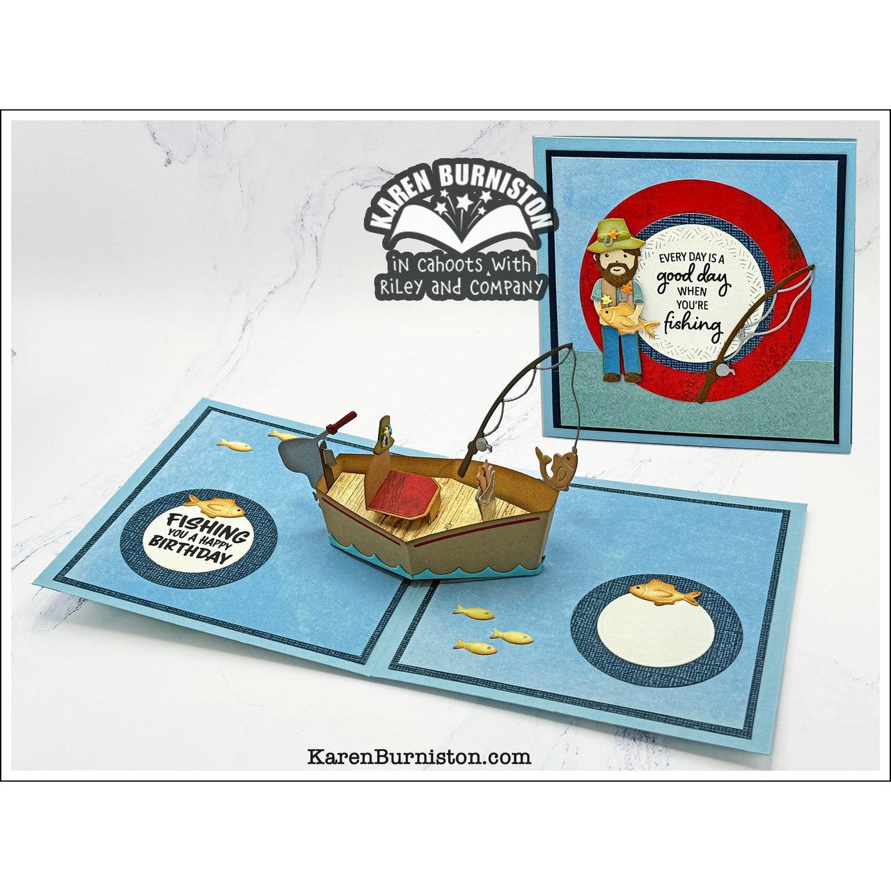 Karen Burniston - Dies - Fishing Boat Add-ons-ScrapbookPal