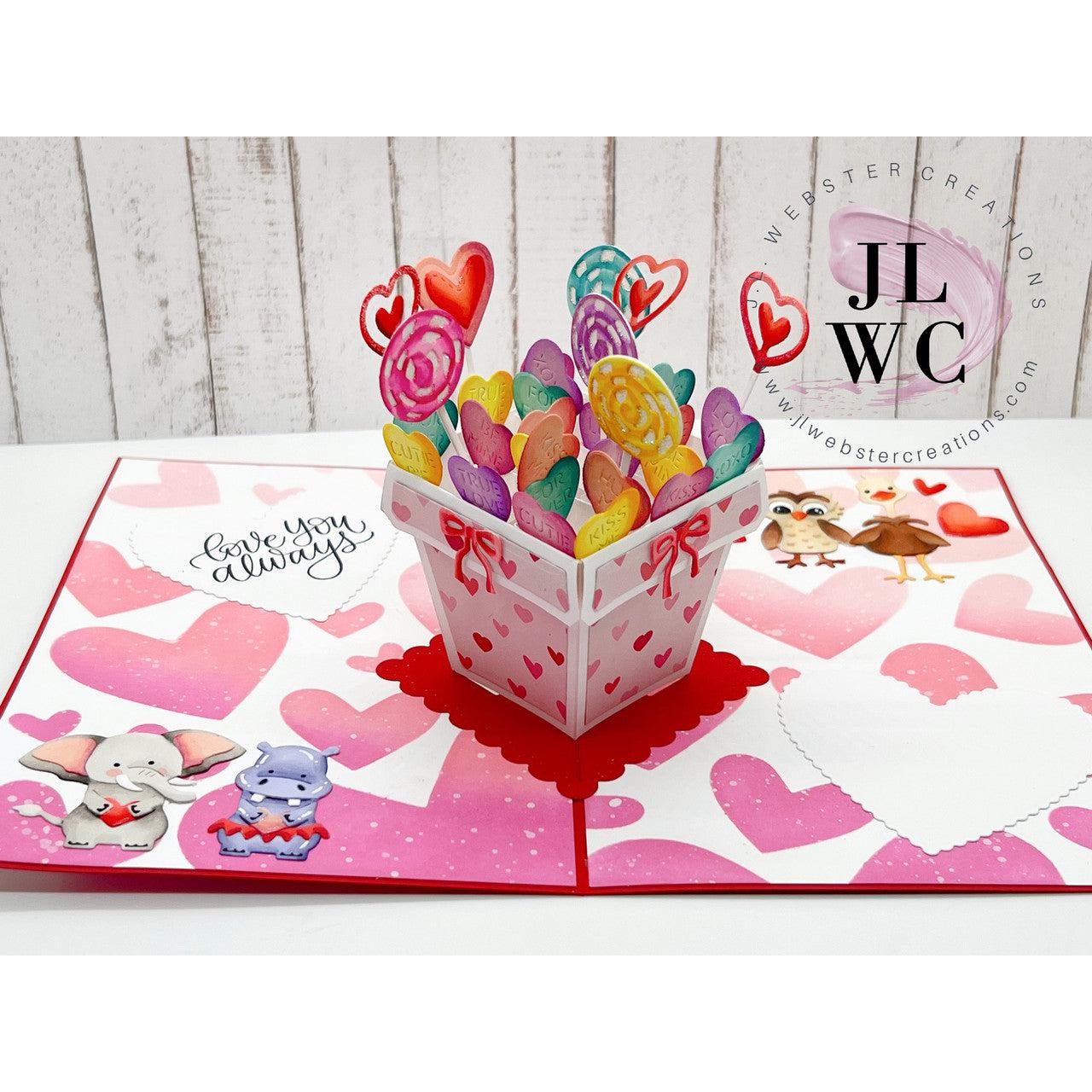 Karen Burniston - Dies - Flower Pot Add-ons-ScrapbookPal