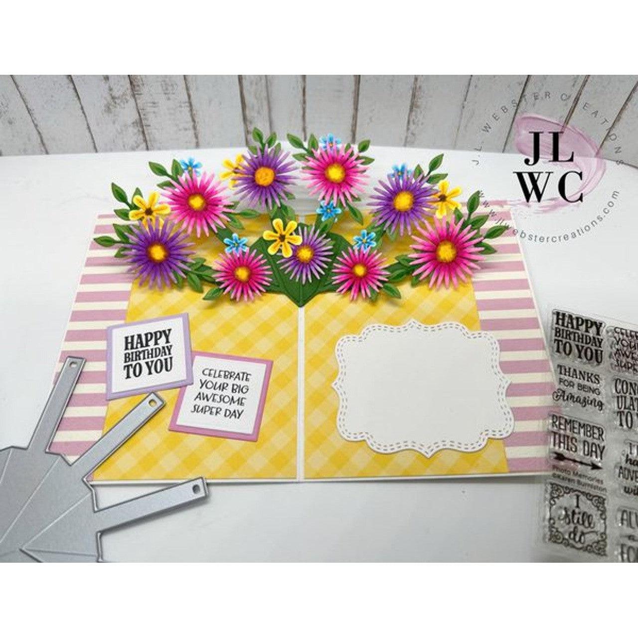 Karen Burniston - Dies - Photo Fan Pop-up-ScrapbookPal