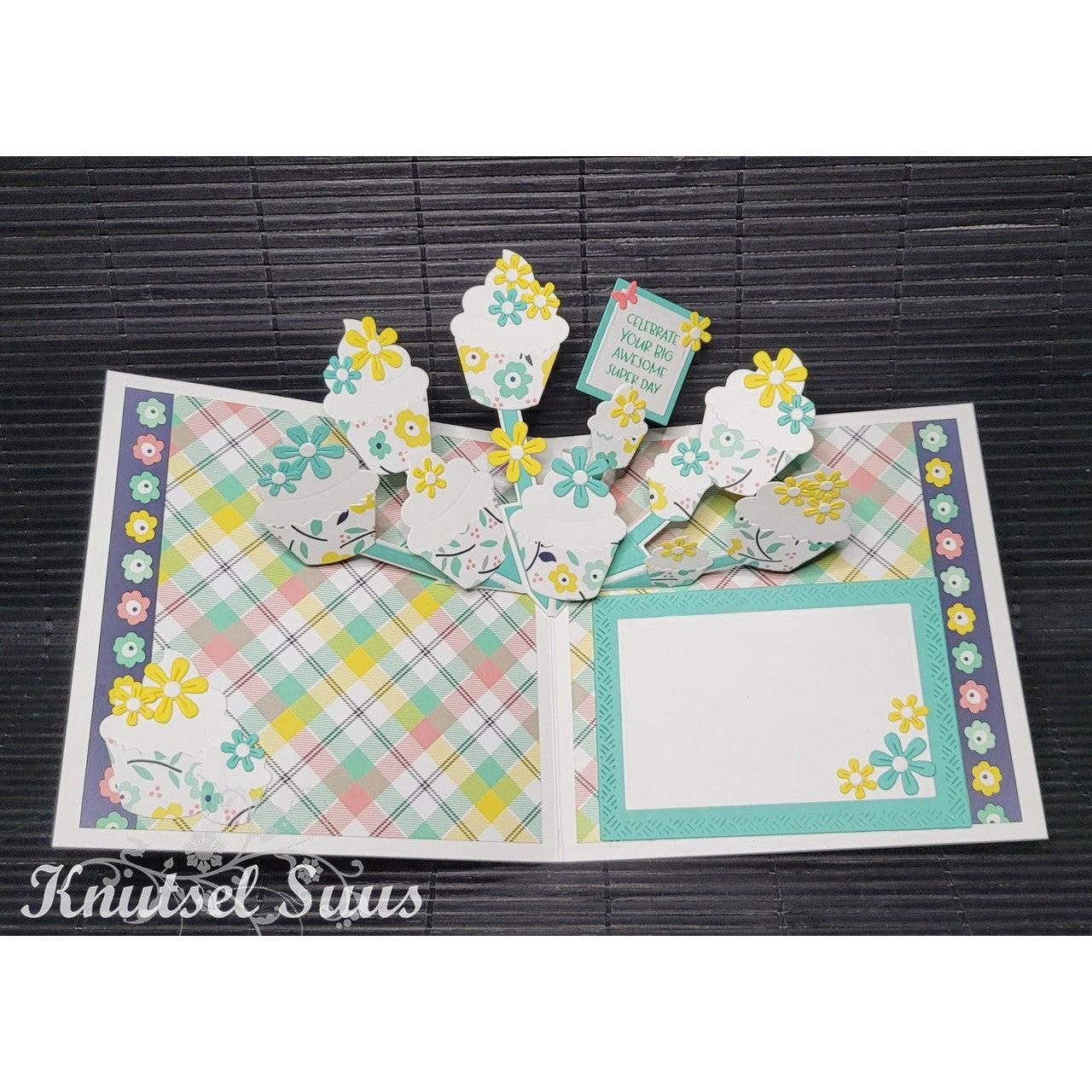 Karen Burniston - Dies - Photo Fan Pop-up-ScrapbookPal