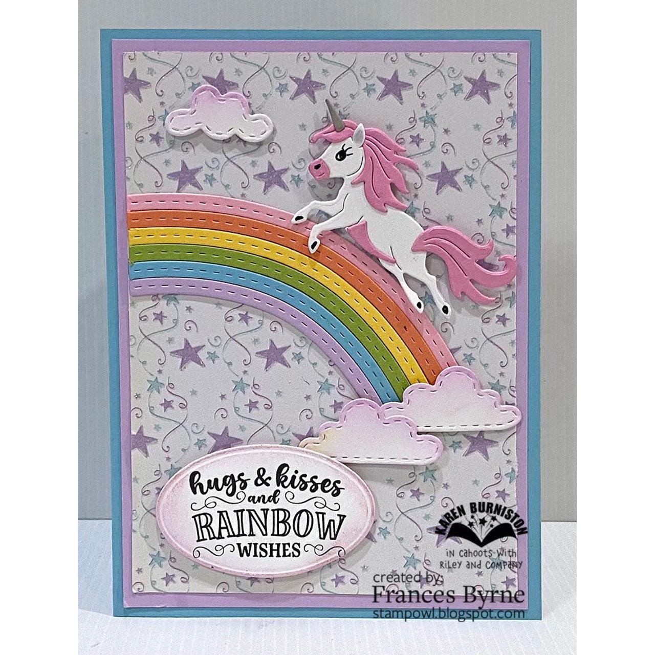 Karen Burniston - Dies - Rainbow Add-ons-ScrapbookPal