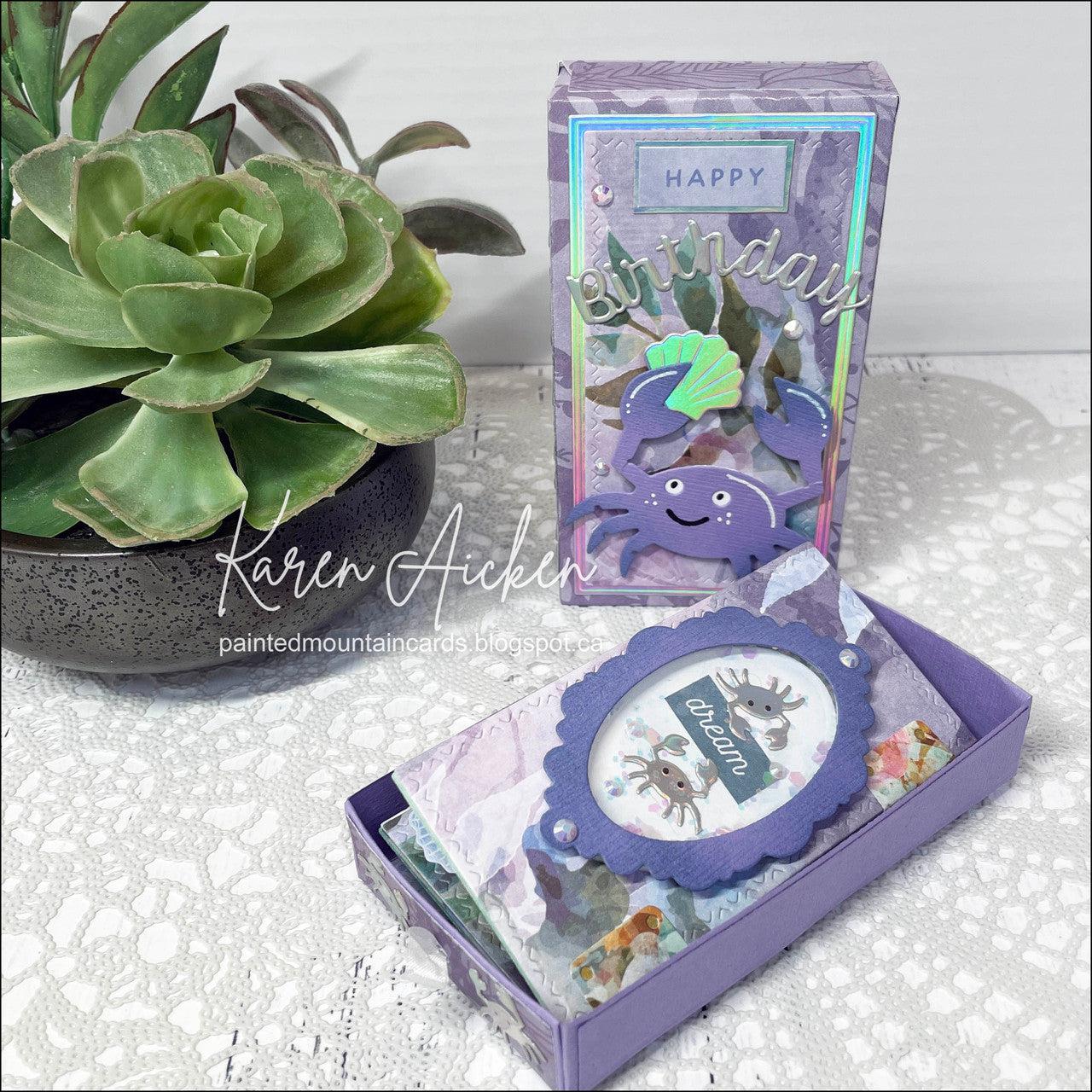 Karen Burniston - Dies - Slider Box-ScrapbookPal