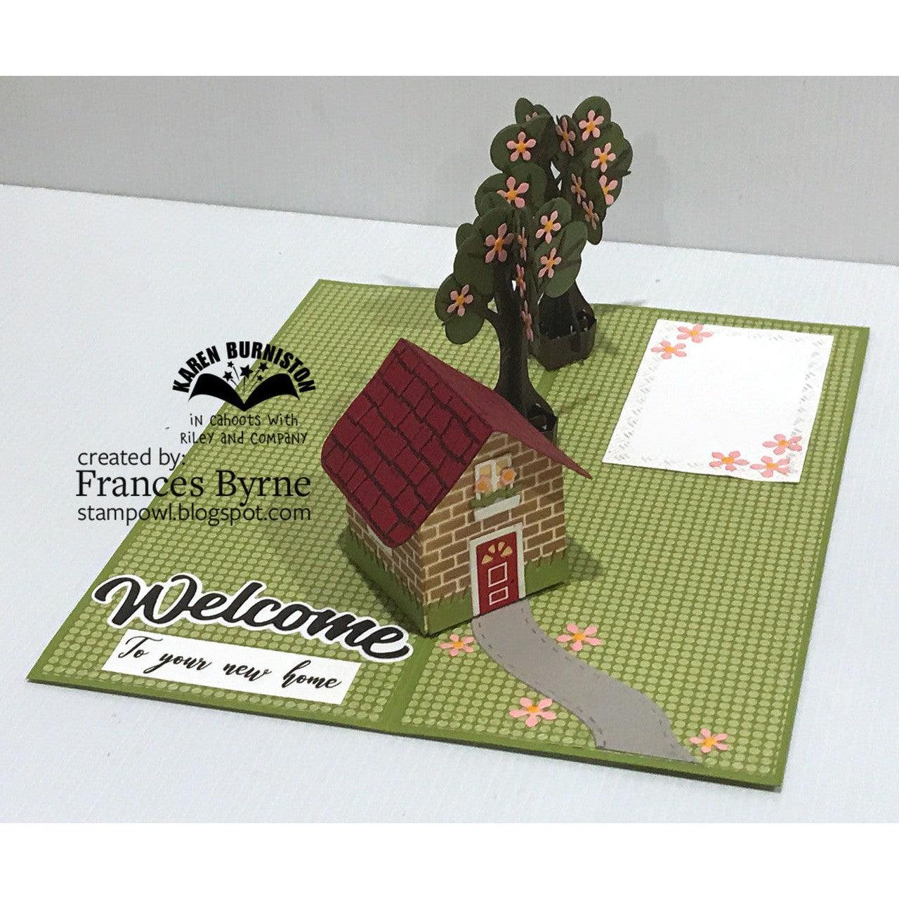 Karen Burniston - Dies - Tiny House Pop-up-ScrapbookPal