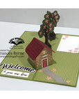 Karen Burniston - Dies - Tiny House Pop-up-ScrapbookPal