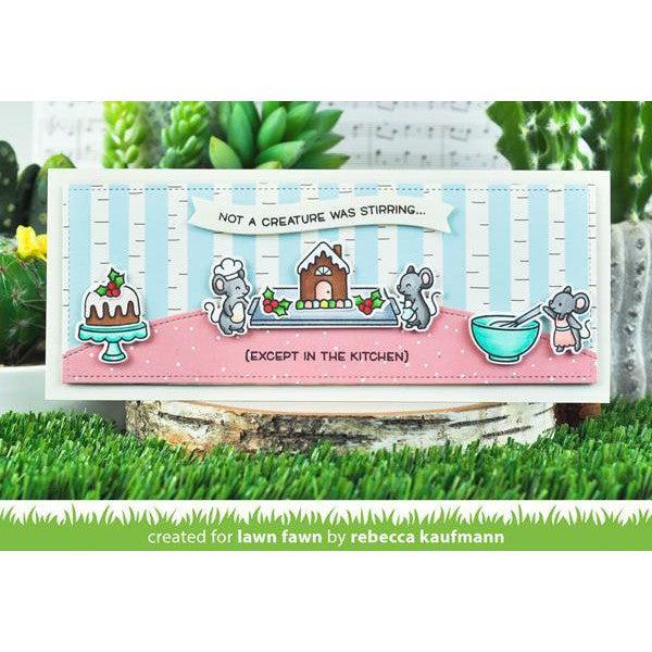 Lawn Fawn - Clear Stamps - A Creature Was Stirring-ScrapbookPal