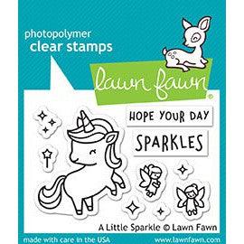 Lawn Fawn - Clear Stamps - A Little Sparkle-ScrapbookPal