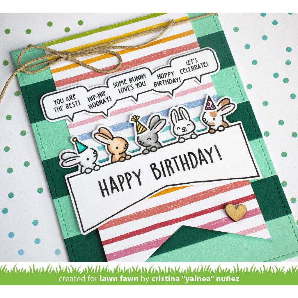 Lawn Fawn - Clear Stamps - All the Party Hats-ScrapbookPal
