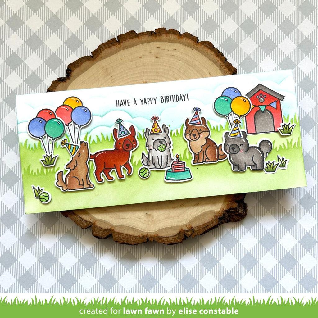 Lawn Fawn - Clear Stamps - All the Party Hats-ScrapbookPal