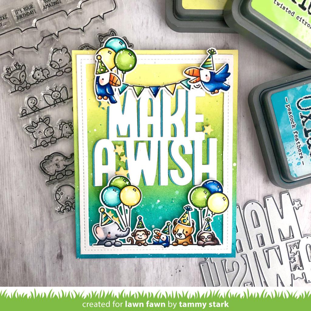 Lawn Fawn - Clear Stamps - All the Party Hats-ScrapbookPal