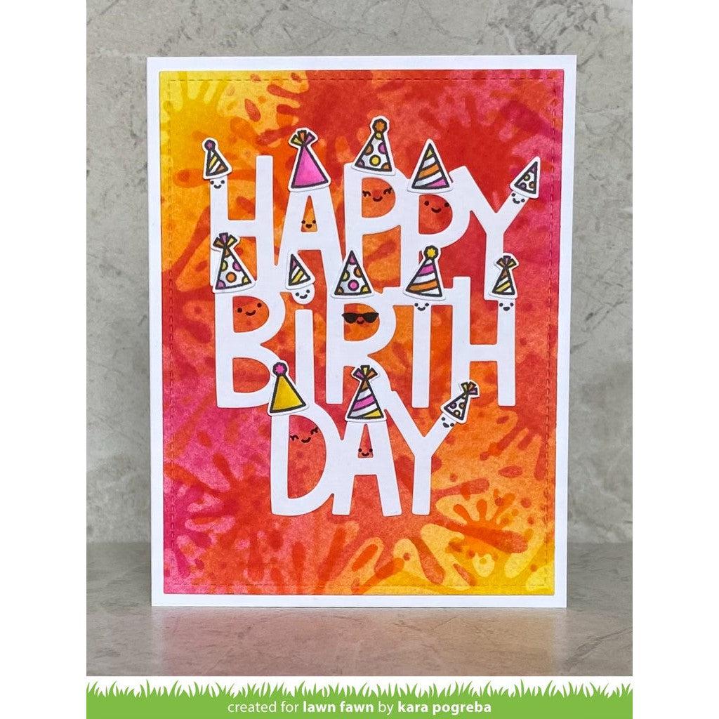 Lawn Fawn - Clear Stamps - All the Party Hats-ScrapbookPal