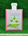 Lawn Fawn - Clear Stamps - Be Hap-pea-ScrapbookPal