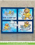 Lawn Fawn - Clear Stamps - Beary Rainy Day-ScrapbookPal