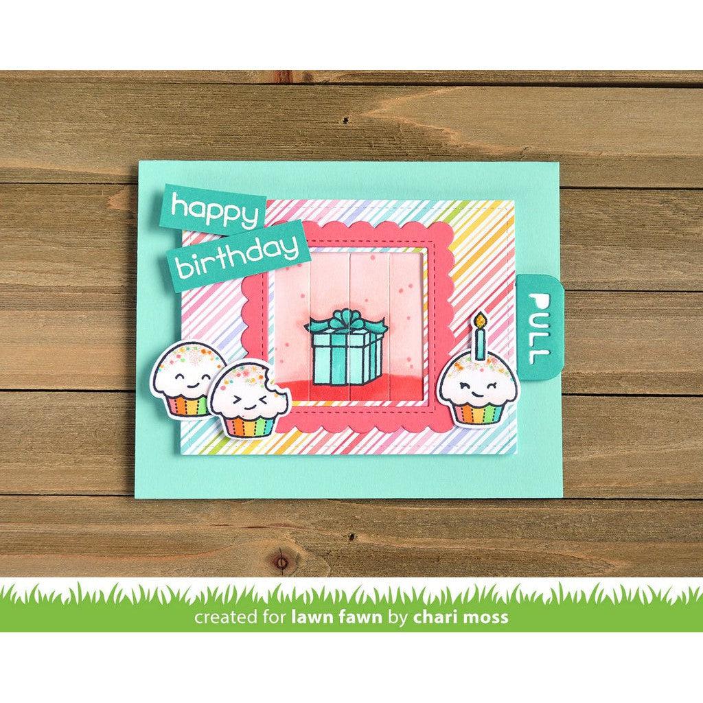 Lawn Fawn - Clear Stamps - Birthday Before &#39;n Afters-ScrapbookPal