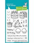 Lawn Fawn - Clear Stamps - Birthday Before 'n Afters-ScrapbookPal