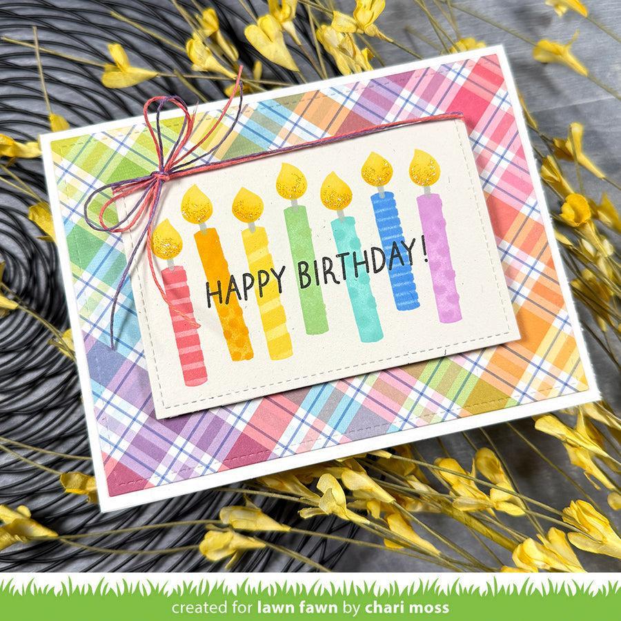 Lawn Fawn - Clear Stamps - Cake It Easy Add-On-ScrapbookPal