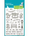 Lawn Fawn - Clear Stamps - Caroling Mice-ScrapbookPal