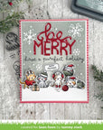 Lawn Fawn - Clear Stamps - Cozy Cats Christmas Add-on-ScrapbookPal
