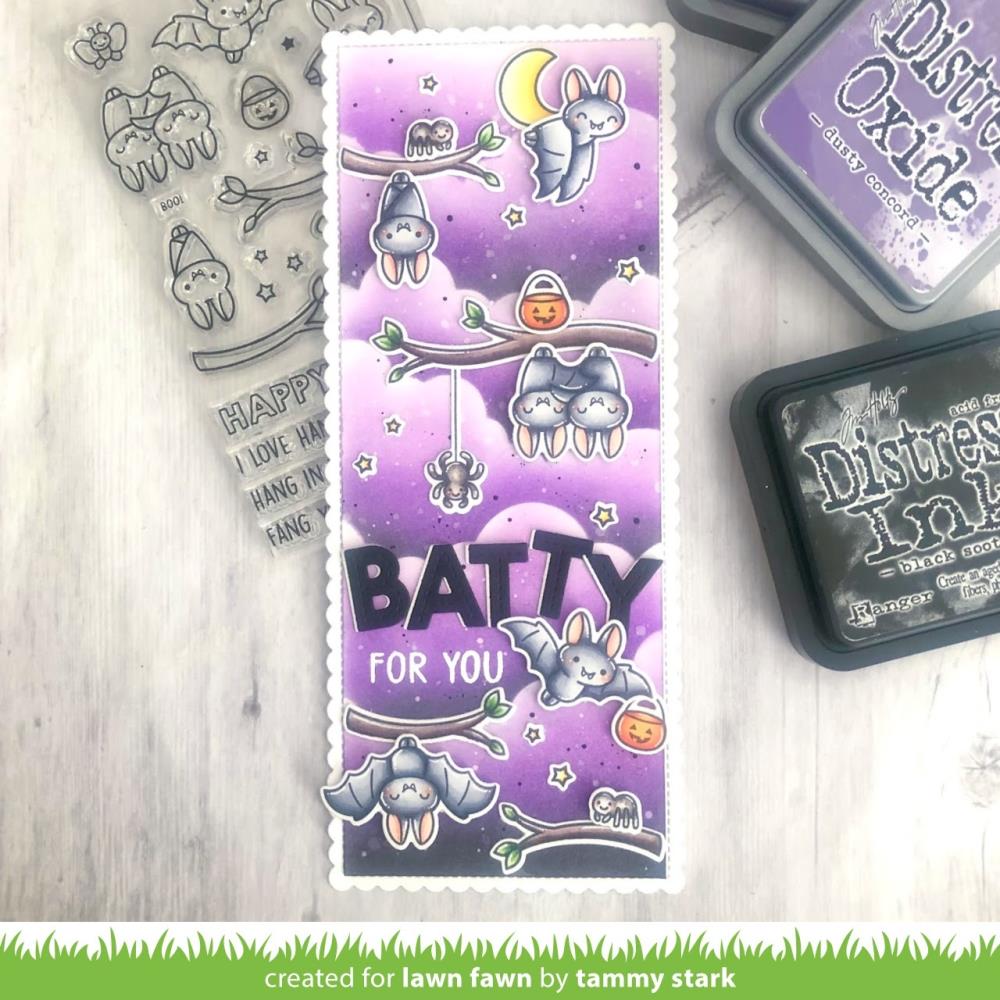 Lawn Fawn - Clear Stamps - Fangtastic Friends-ScrapbookPal