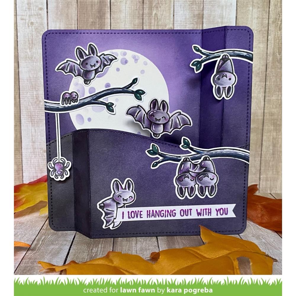 Lawn Fawn - Clear Stamps - Fangtastic Friends-ScrapbookPal