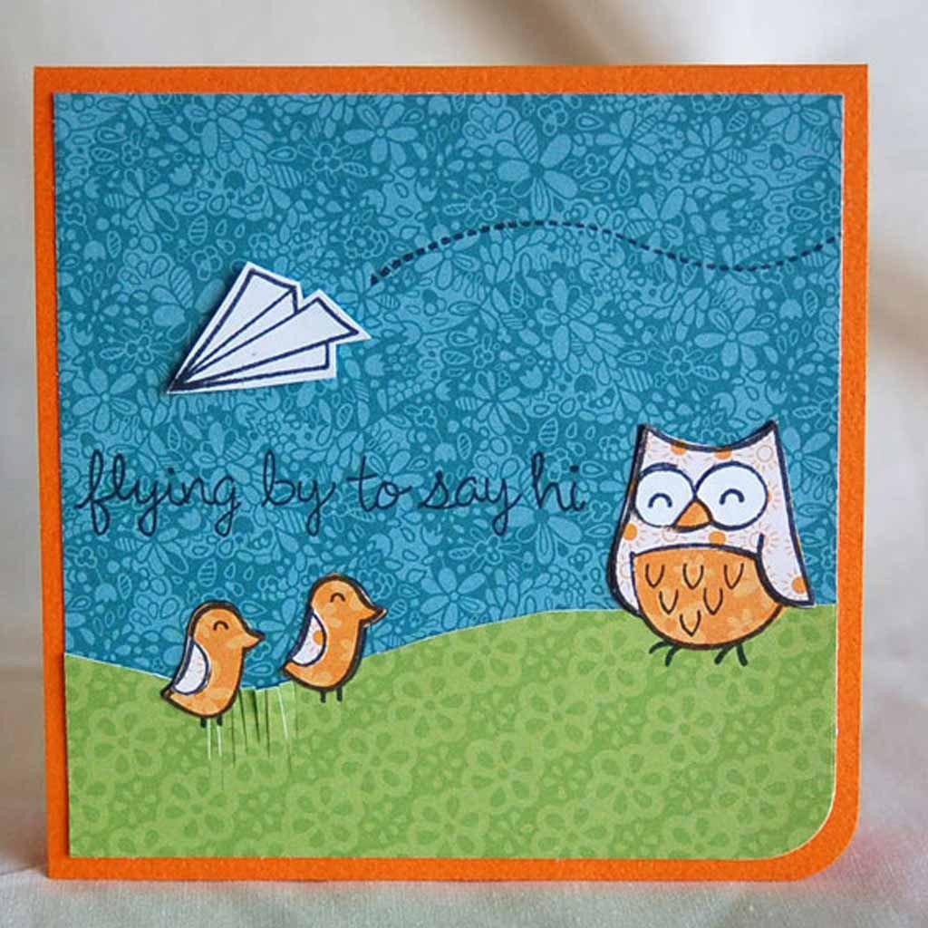 Lawn Fawn - Clear Stamps - Flying By-ScrapbookPal