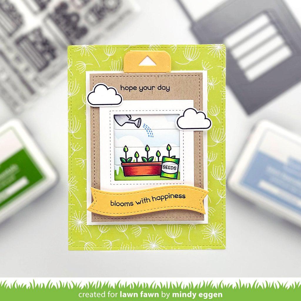 Lawn Fawn - Clear Stamps - Garden Before 'n Afters-ScrapbookPal