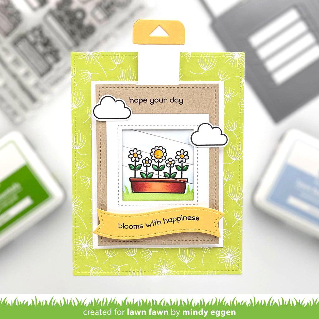 Lawn Fawn - Clear Stamps - Garden Before 'n Afters-ScrapbookPal