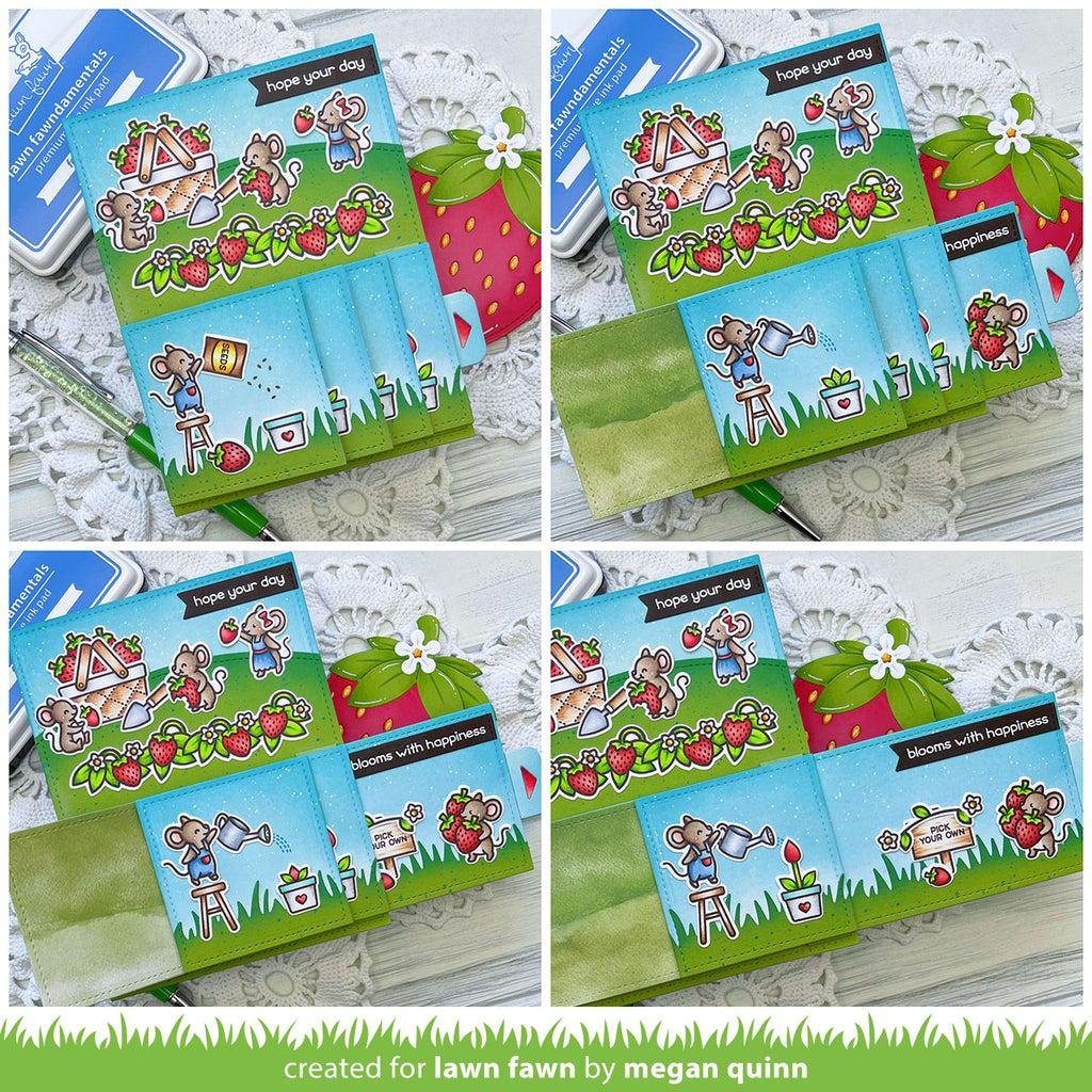 Lawn Fawn - Clear Stamps - Garden Before 'n Afters-ScrapbookPal