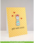Lawn Fawn - Clear Stamps - Get Well Soon-ScrapbookPal